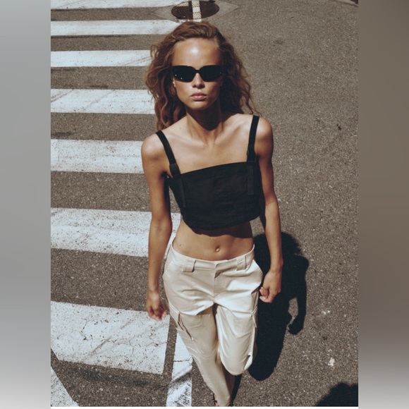 Zara Crop Top - Picture 1 of 5